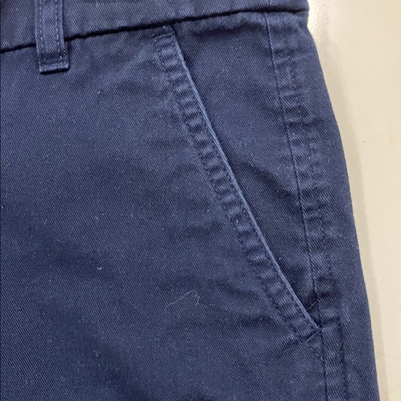 J. Crew Dark Blue Chino Women's 4.5” inseam shorts with side pockets - Picture 6 of 8